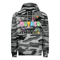Slate Camo retro mother Premium Hoodie - JahusDesignShop