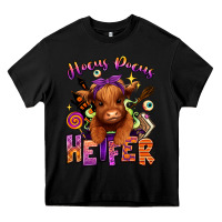 Black Hocus pocus Heifer Heavy Core Tee - RanaPortraitStore
