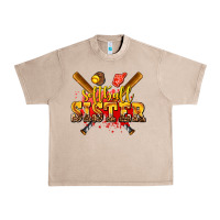French Oak softball sister Urban Heavy Tee - AdoDesignShop