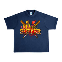 Navy softball sister Urban Heavy Tee - AdoDesignShop