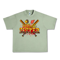 Softball Sister Urban Heavy Tee | Teevron
