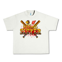 Pistachio softball sister Urban Heavy Tee - AdoDesignShop
