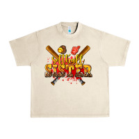 Sandshell softball sister Urban Heavy Tee - AdoDesignShop