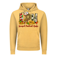 Vintage Mustard christmas lpn licensed practical nurse Vintage Hoodie - FaDigitalArtStudio