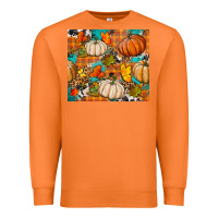 Carrot fall pumpkin tumbler Premium Sweatshirt - BundleAndBundleShop