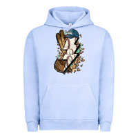 Pigment Grape Ice Lightning bolt Baseball Urban Hoodie - HowdyJamesFarm
