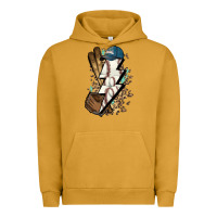 Pigment Peanut Butter Lightning bolt Baseball Urban Hoodie - HowdyJamesFarm