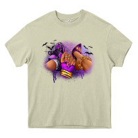 Mossy Halloween sneaker and heel afro woman Heavy Core Tee - RanaPortraitStore