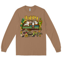 Toasted Coconut happy camper caravan and gnome Long Sleeve Tee - BarkalooDesign