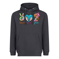 Smoke Peace Love Easter Jesus Heavyweight Hoodie - BundleAndBundleShop