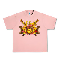 Salmon softball mom Urban Heavy Tee - AdoDesignShop