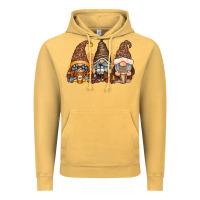 Vintage Mustard coffee gnomes Vintage Hoodie - RacoonDesign