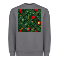 Storm christmas ornaments seamless  pattern Heavyweight Sweatshirt - BundleAndBundleShop