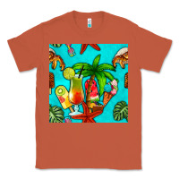 Copper summer drinks and ice cream Classic Tee - BundleAndBundleShop