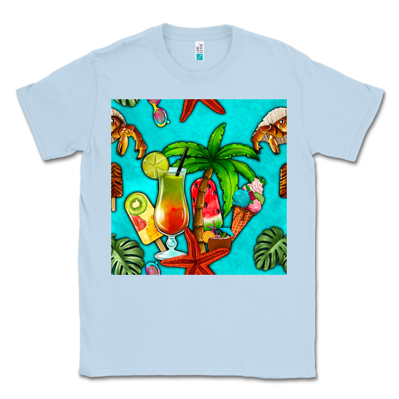 Summer Drinks And Ice Cream Classic Tee by BundleAndBundleShop | Teevron