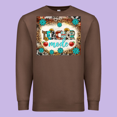 Teacher Mode Tumbler Premium Sweatshirt Designed By Bundleandbundleshop