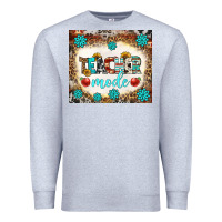 Heather Grey teacher mode tumbler Premium Sweatshirt - BundleAndBundleShop