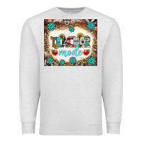 Oatmeal Heather teacher mode tumbler Premium Sweatshirt - BundleAndBundleShop