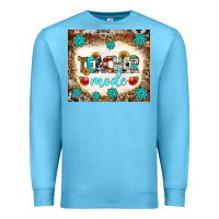 Ocean Blue teacher mode tumbler Premium Sweatshirt - BundleAndBundleShop