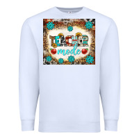 White teacher mode tumbler Premium Sweatshirt - BundleAndBundleShop