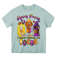 Arona Hocus pocus i need coffee to focus Heavy Core Tee - RanaPortraitStore