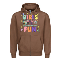 Chestnut girls just wanna have fun Zipper Hoodie - MaliasSmallBusiness