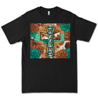 Black blessed cross Premium Tee - BarkalooDesign