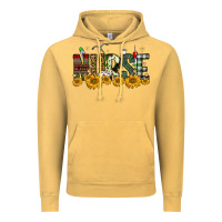 Vintage Mustard christmas nurse sunflower Vintage Hoodie - FaDigitalArtStudio