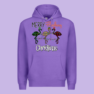 Merry Flocking Christmas Premium Hoodie Designed By Bettercallsaul