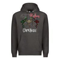 Smoke Merry Flocking Christmas Premium Hoodie - Bettercallsaul