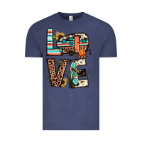 Vintage Denim love camp Vintage Tee - JahusDesignShop