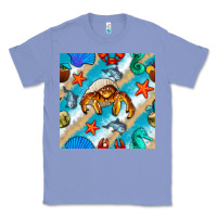 Colony Blue sea animals Classic Tee - BundleAndBundleShop
