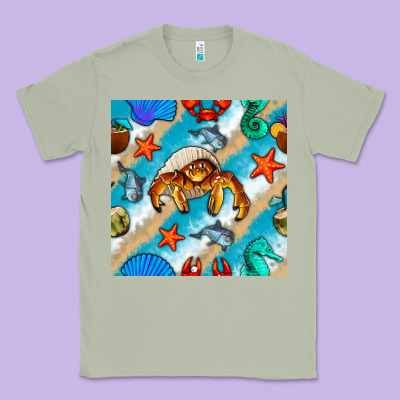 Sea Animals Classic Tee Designed By Bundleandbundleshop