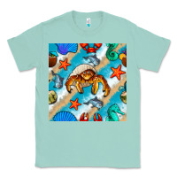 Seafoam sea animals Classic Tee - BundleAndBundleShop