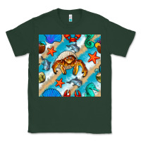 Sports Green sea animals Classic Tee - BundleAndBundleShop