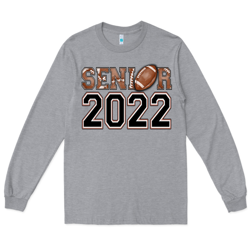 Senior Football Long Sleeve Tee by AdoDesignShop | Teevron