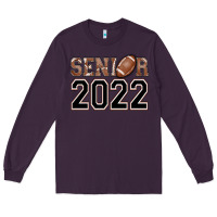 Plum senior football Long Sleeve Tee - AdoDesignShop