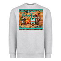 Heather Grey born to camp Heavyweight Sweatshirt - JahusDesignShop