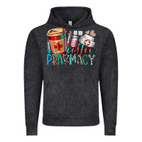 Vintage Black coffee pharmacy Vintage Hoodie - RacoonDesign
