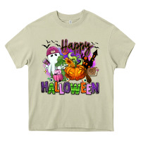 Mossy Happy Halloween Heavy Core Tee - RanaPortraitStore