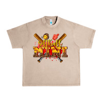 French Oak softball mini Urban Heavy Tee - AdoDesignShop