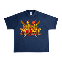 Navy softball mini Urban Heavy Tee - AdoDesignShop