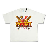 Pistachio softball mini Urban Heavy Tee - AdoDesignShop