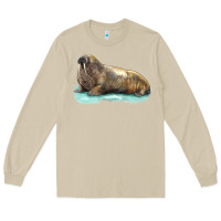 Mushroom Walrus Long Sleeve Tee - LillyAllenDesigns