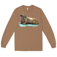 Toasted Coconut Walrus Long Sleeve Tee - LillyAllenDesigns