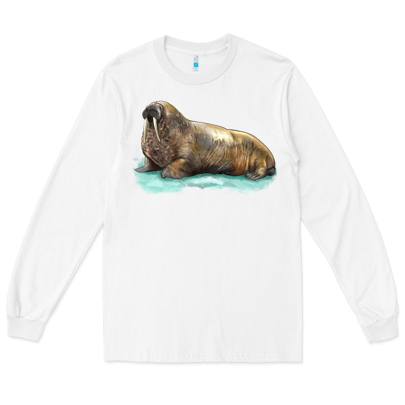 Walrus Long Sleeve Tee by LillyAllenDesigns | Teevron