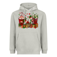 Moon Dust Elf Coffee Cups Christmas Heavyweight Hoodie - BundleAndBundleShop