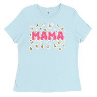 Baby Blue mama Ladies Tee - JahusDesignShop