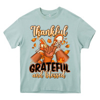 Thankful Grateful And Blessed Black Boy Sneakers Heavy Core Tee | Teevron