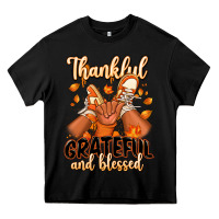 Black Thankful grateful and Blessed black boy sneakers Heavy Core Tee - RanaPortraitStore
